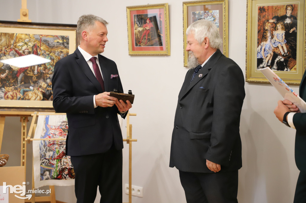 Wernisaż wystawy prac Marka Cichonia