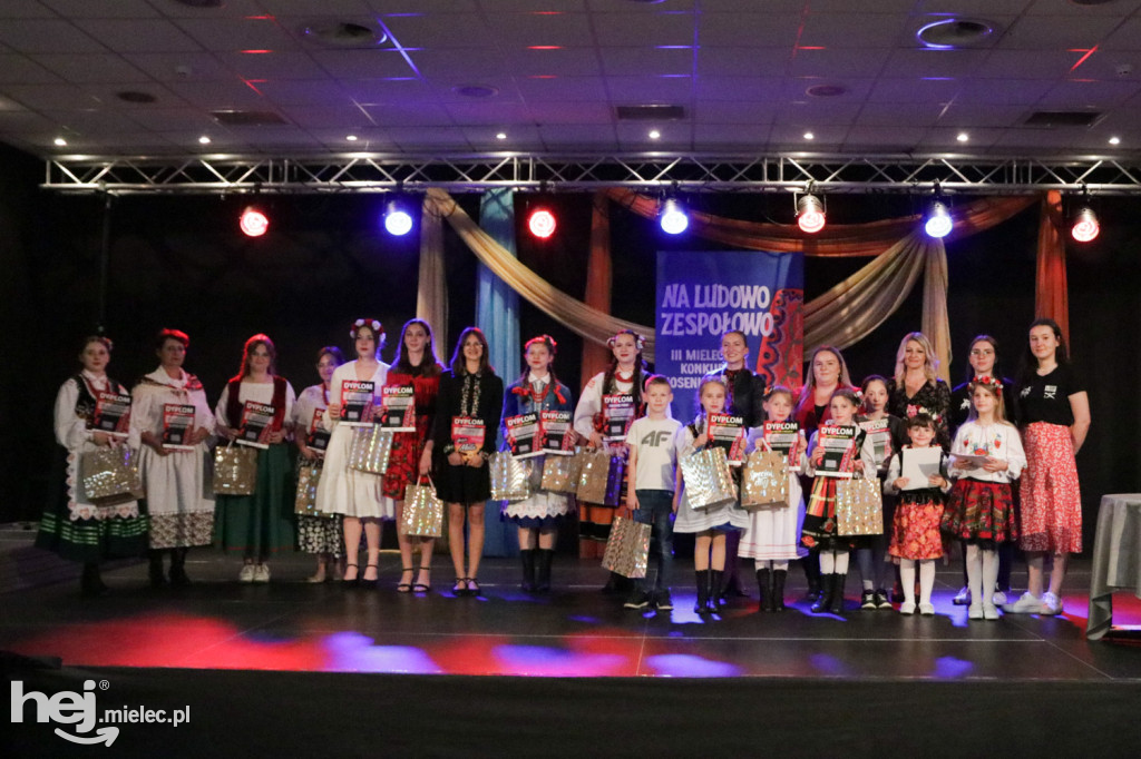 Konkurs „Na ludowo - zespołowo