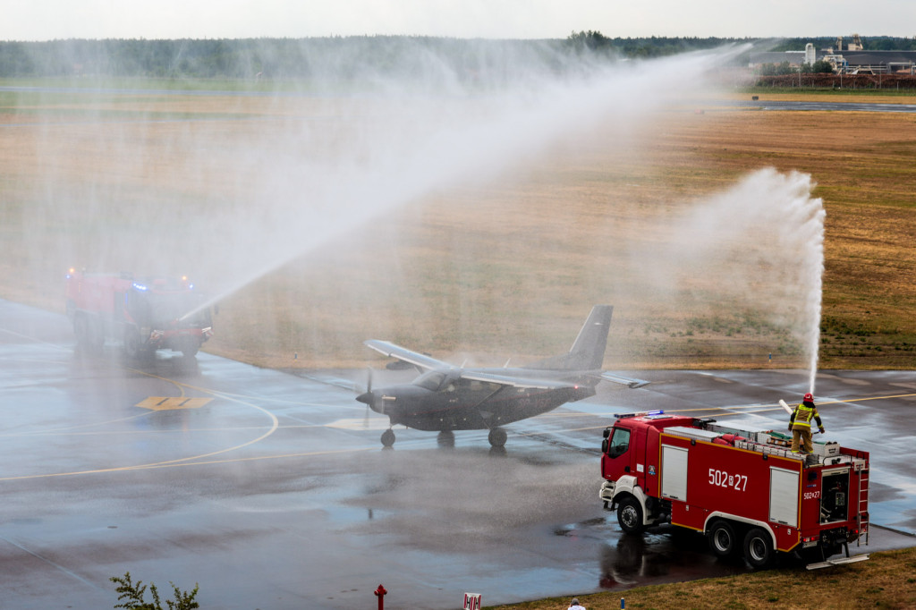 Historyczne lądowanie: Kodiak 100 w Mielcu