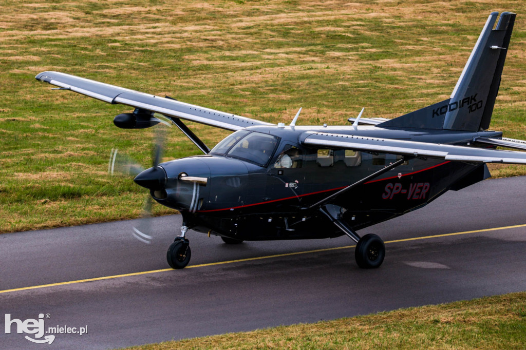 Historyczne lądowanie: Kodiak 100 w Mielcu