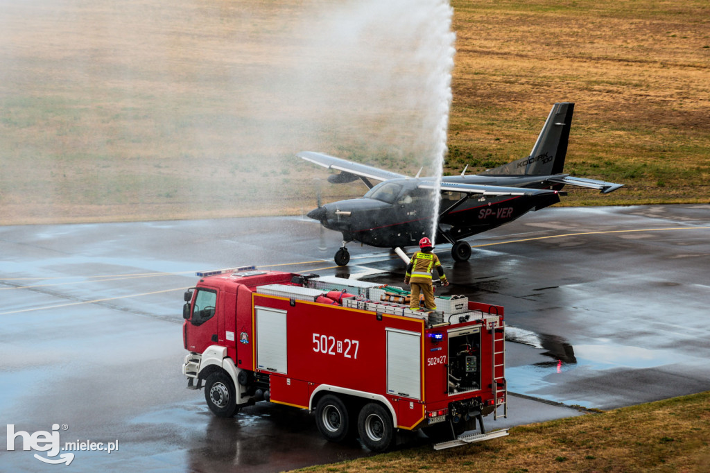 Historyczne lądowanie: Kodiak 100 w Mielcu