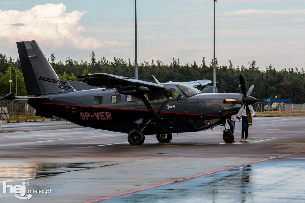 Historyczne lądowanie: Kodiak 100 w Mielcu