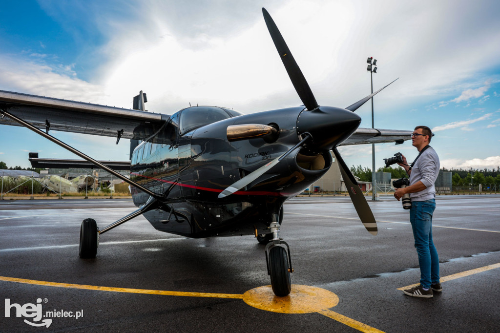 Historyczne lądowanie: Kodiak 100 w Mielcu