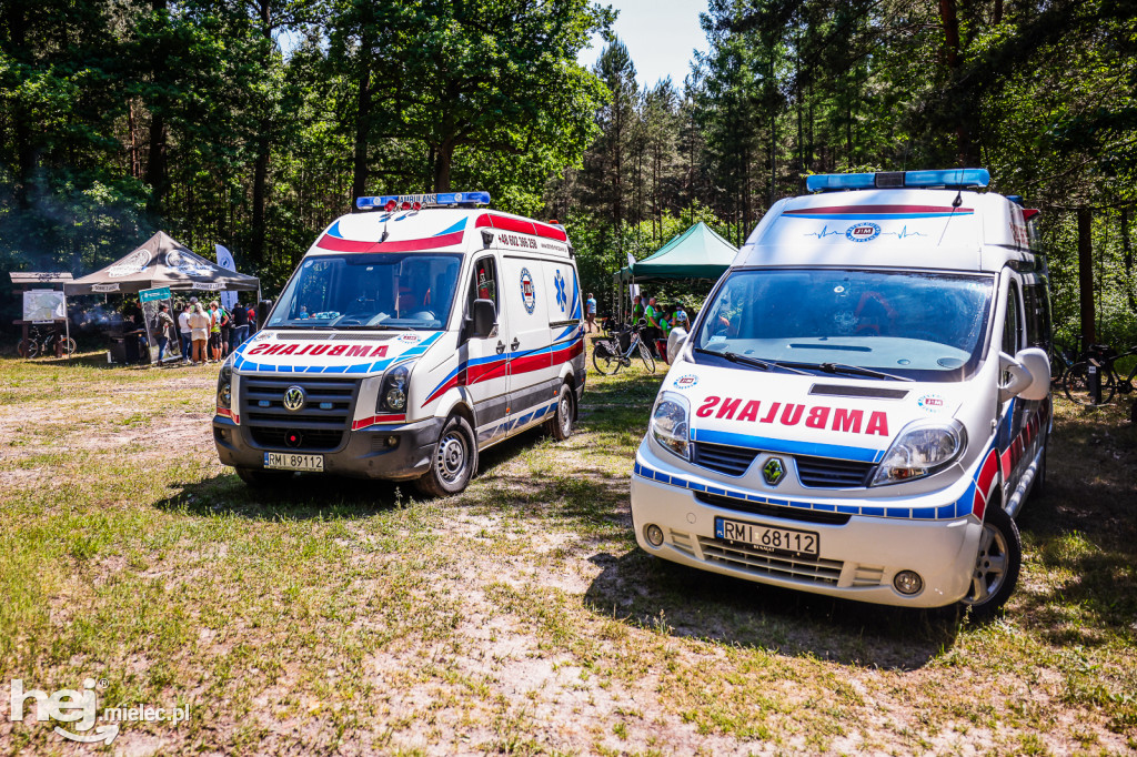 Zakończenie Rajdu Rowerowego Śladem Leśnej Kolejki