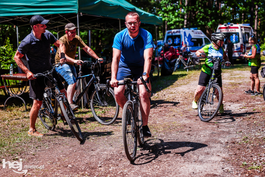 Zakończenie Rajdu Rowerowego Śladem Leśnej Kolejki