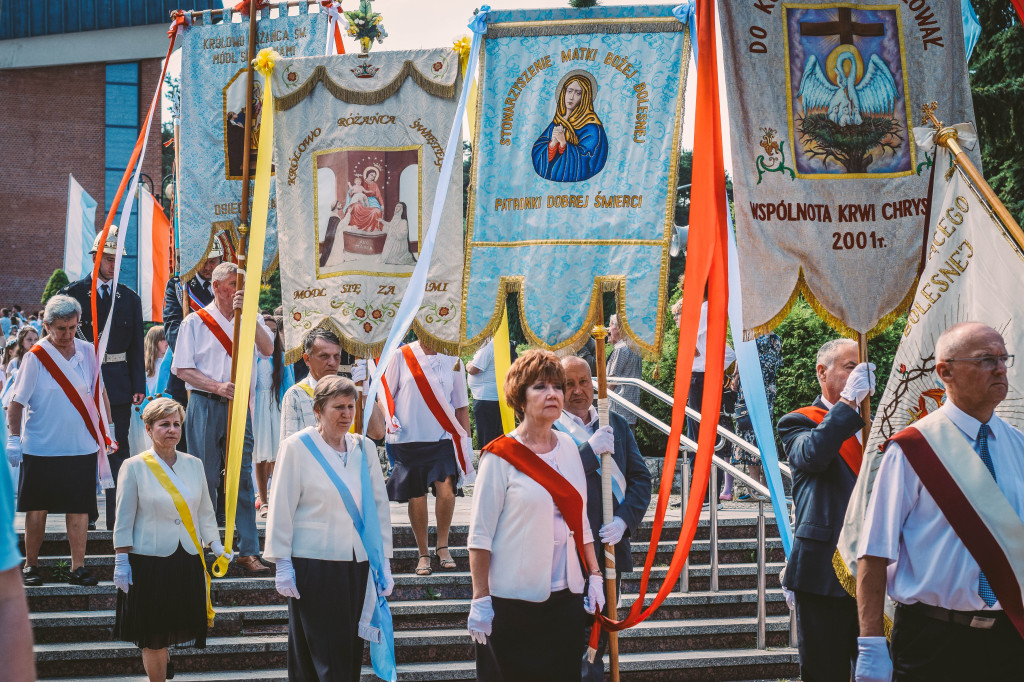 Boże Ciało. Procesja w parafii MBNP