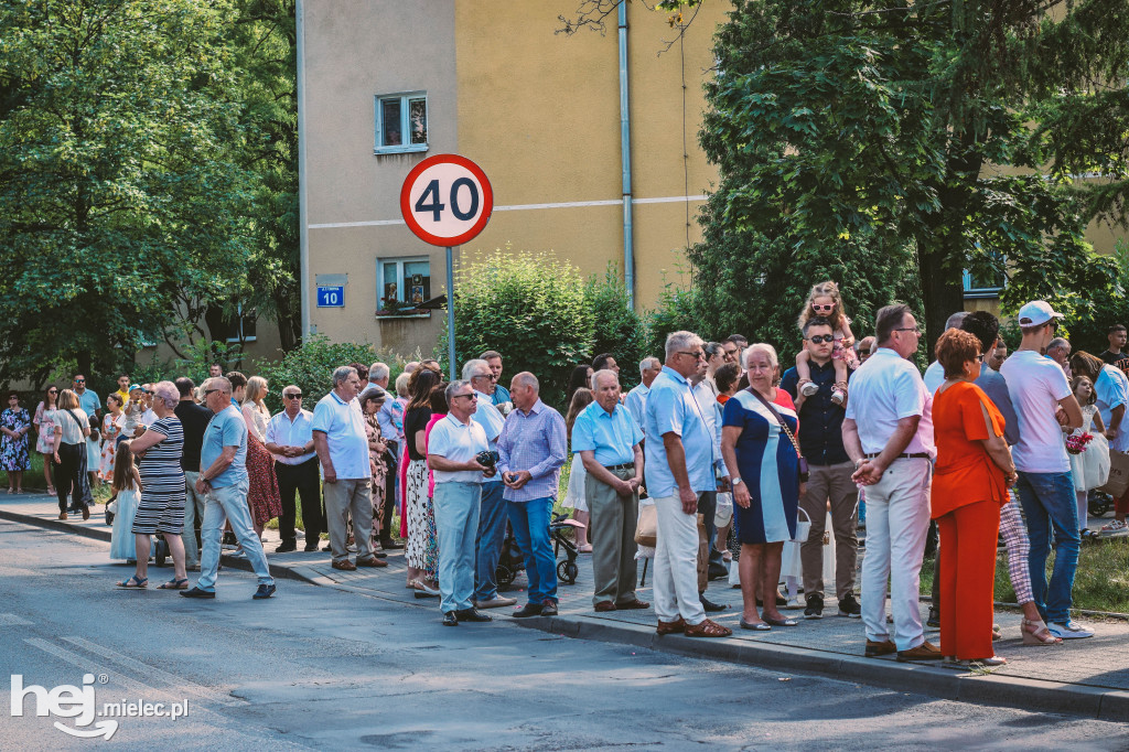 Boże Ciało. Procesja w parafii MBNP