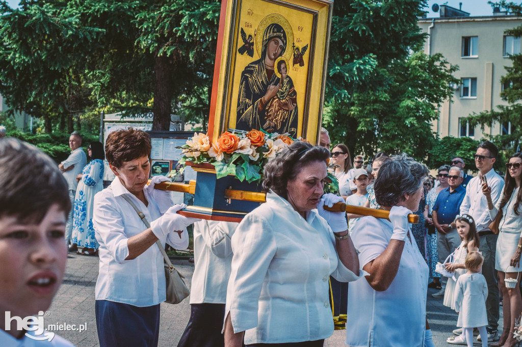 Boże Ciało. Procesja w parafii MBNP