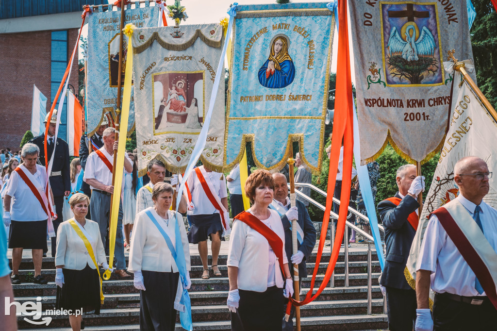 Boże Ciało. Procesja w parafii MBNP