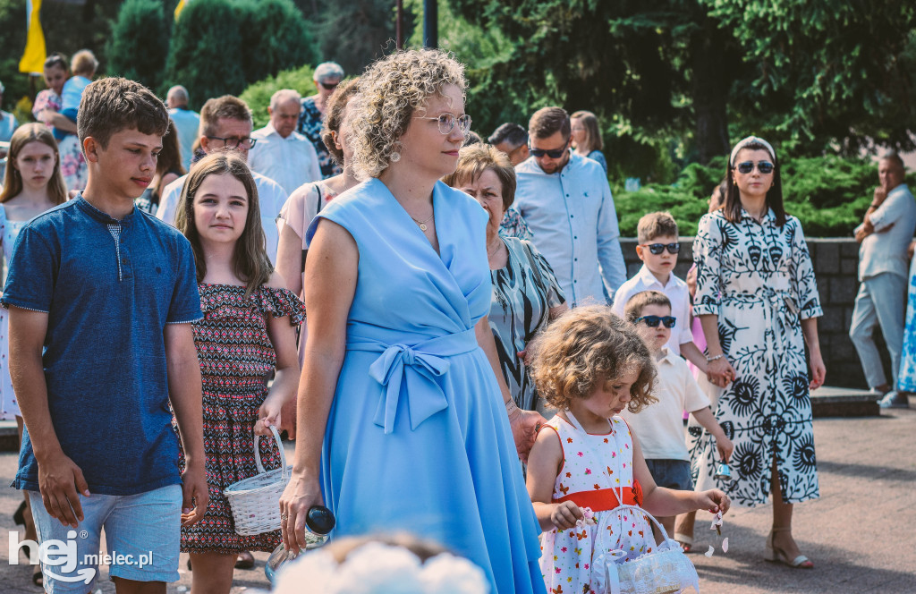 Boże Ciało. Procesja w parafii MBNP