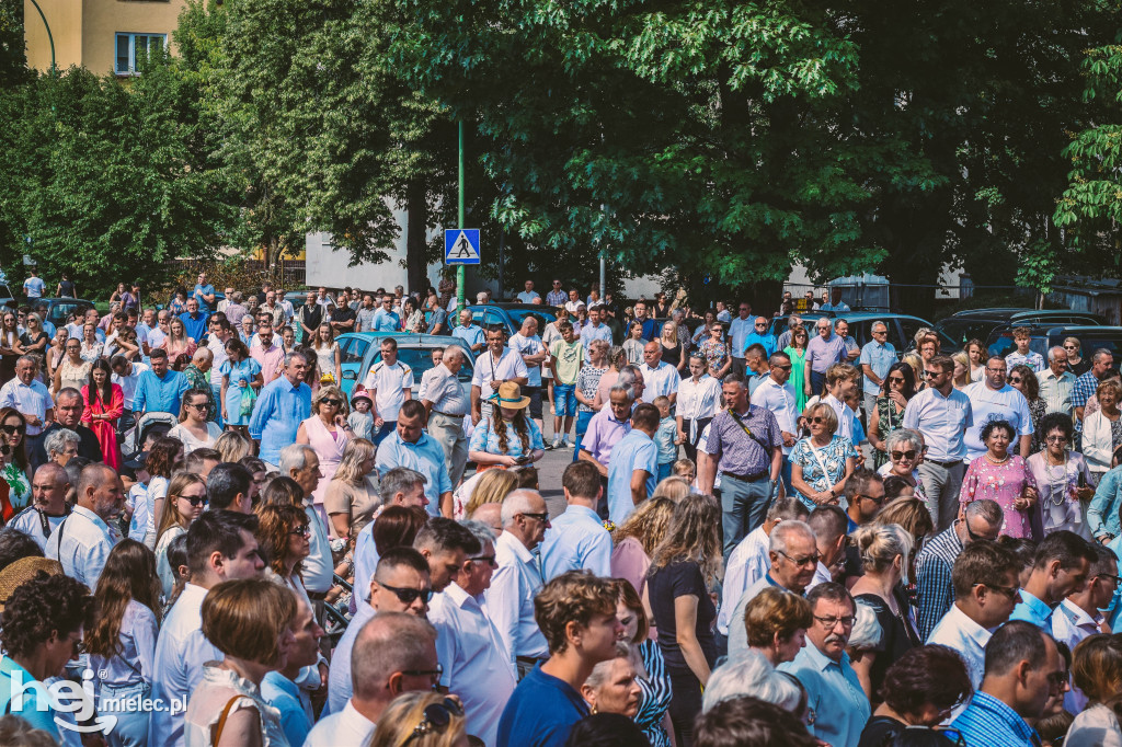 Boże Ciało. Procesja w parafii MBNP