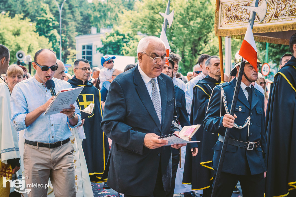 Boże Ciało. Procesja w parafii MBNP