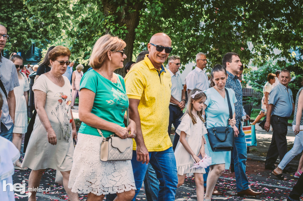 Boże Ciało. Procesja w parafii MBNP