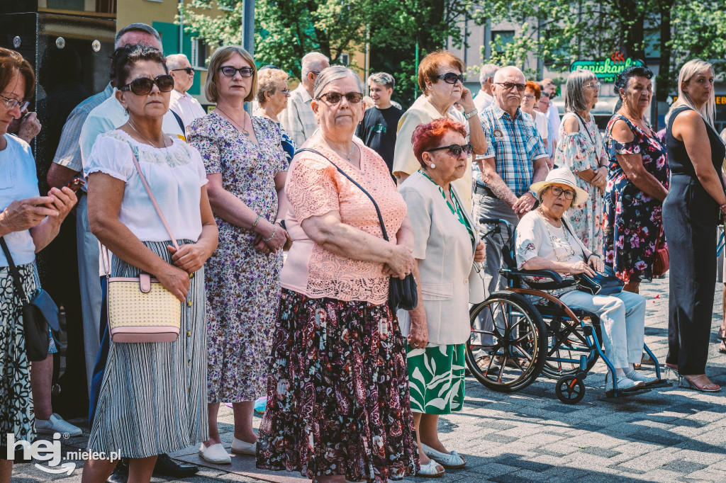 Boże Ciało. Procesja w parafii MBNP