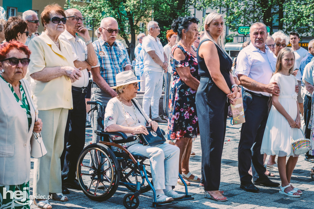 Boże Ciało. Procesja w parafii MBNP