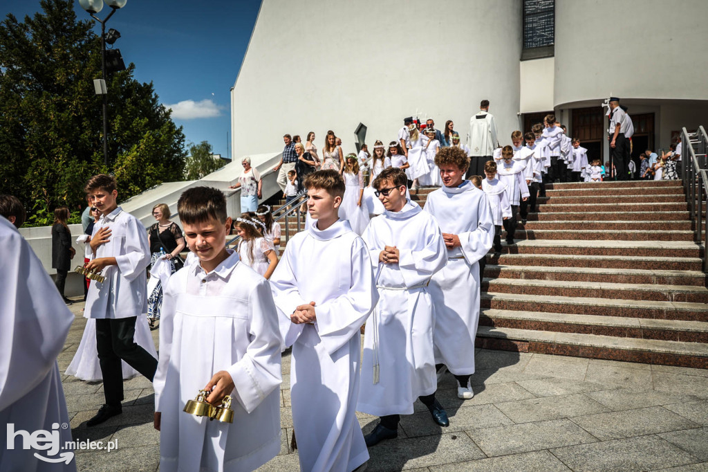 Boże Ciało. Procesja w parafii Ducha Świętego