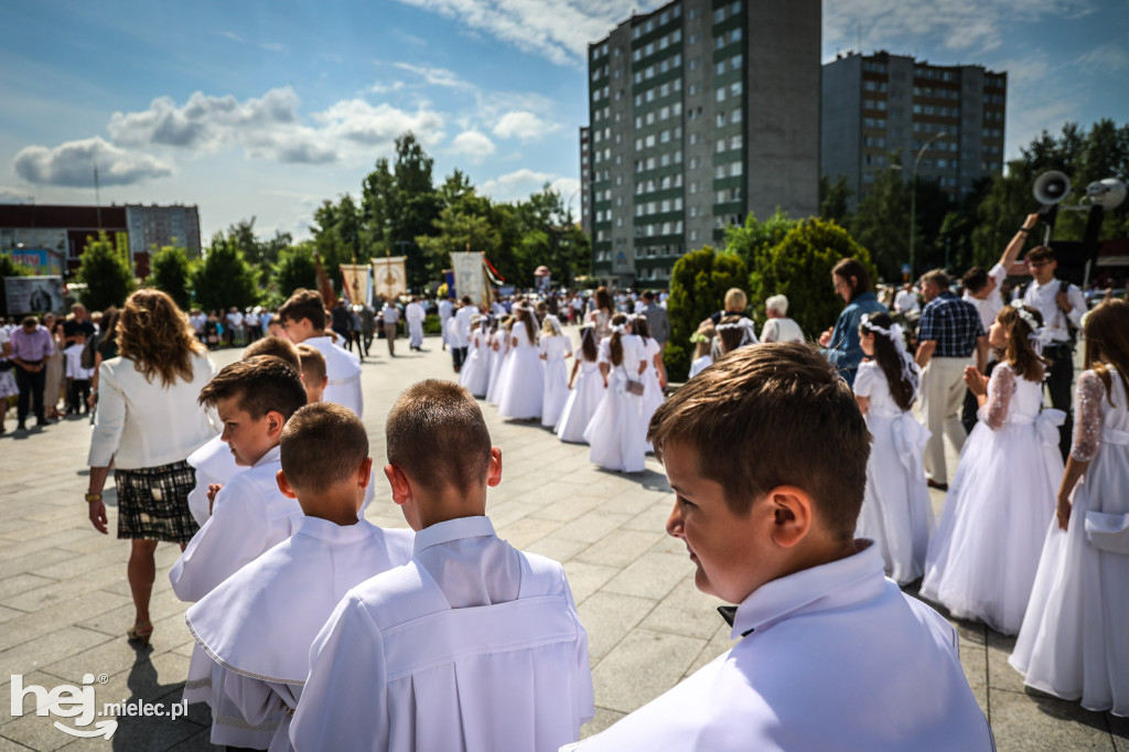 Boże Ciało. Procesja w parafii Ducha Świętego