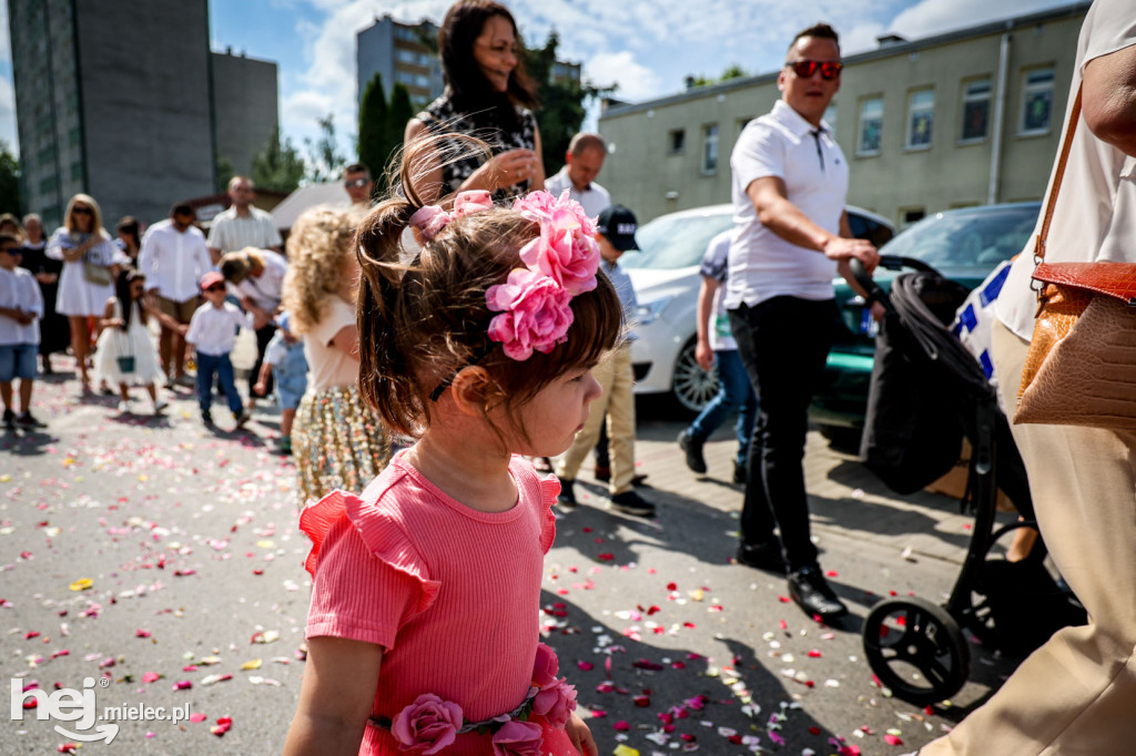 Boże Ciało. Procesja w parafii Ducha Świętego