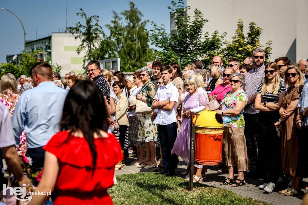 Boże Ciało. Procesja w parafii Ducha Świętego