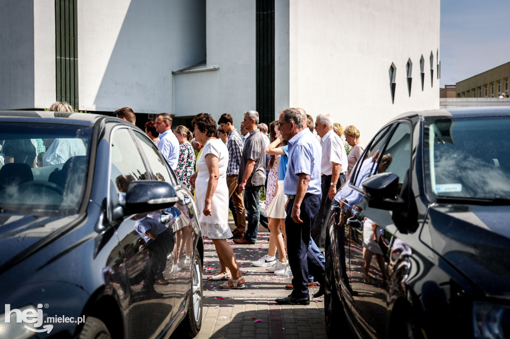 Boże Ciało. Procesja w parafii Ducha Świętego