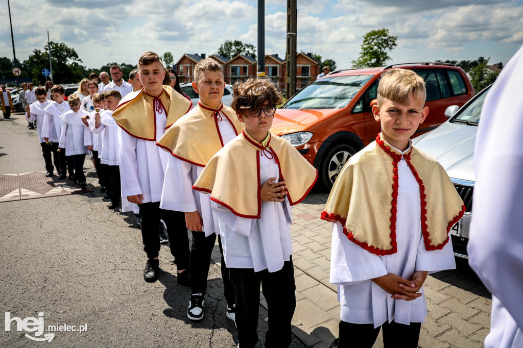 Boże Ciało. Procesja w parafii Świętego Mateusza