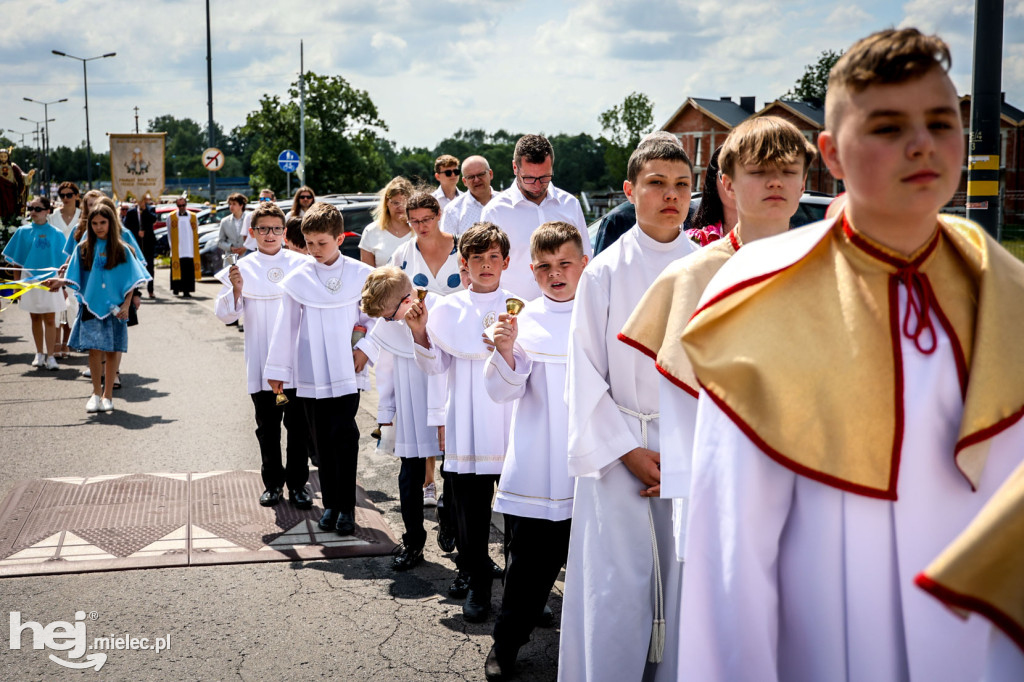 Boże Ciało. Procesja w parafii Świętego Mateusza