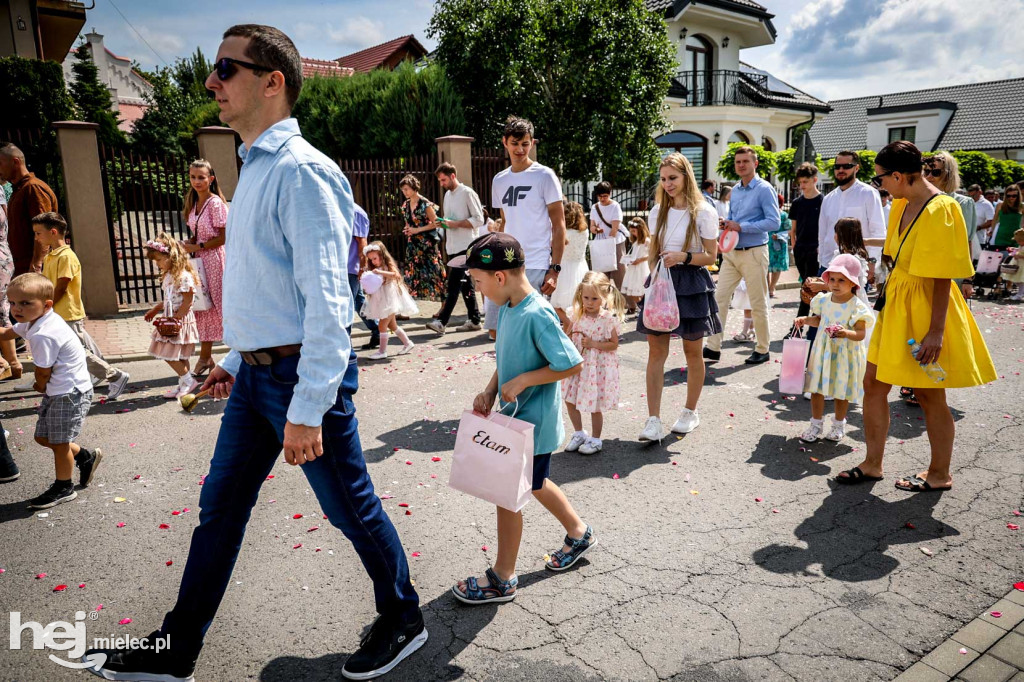 Boże Ciało. Procesja w parafii Świętego Mateusza