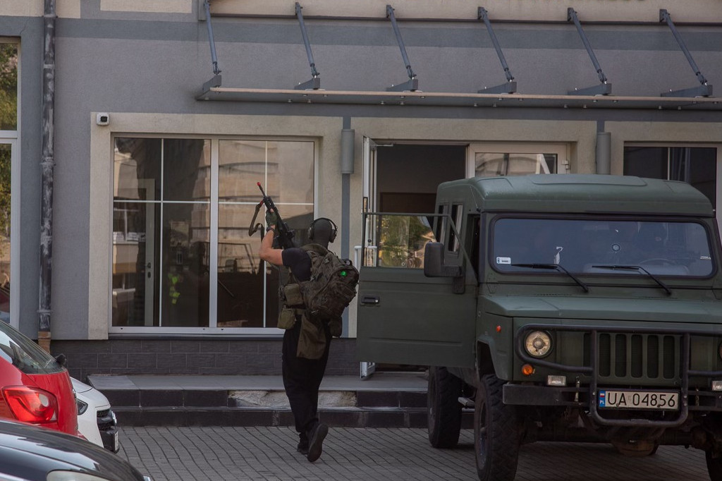 Ćwiczenia: „Terroryści” w urzędzie marszałkowskim