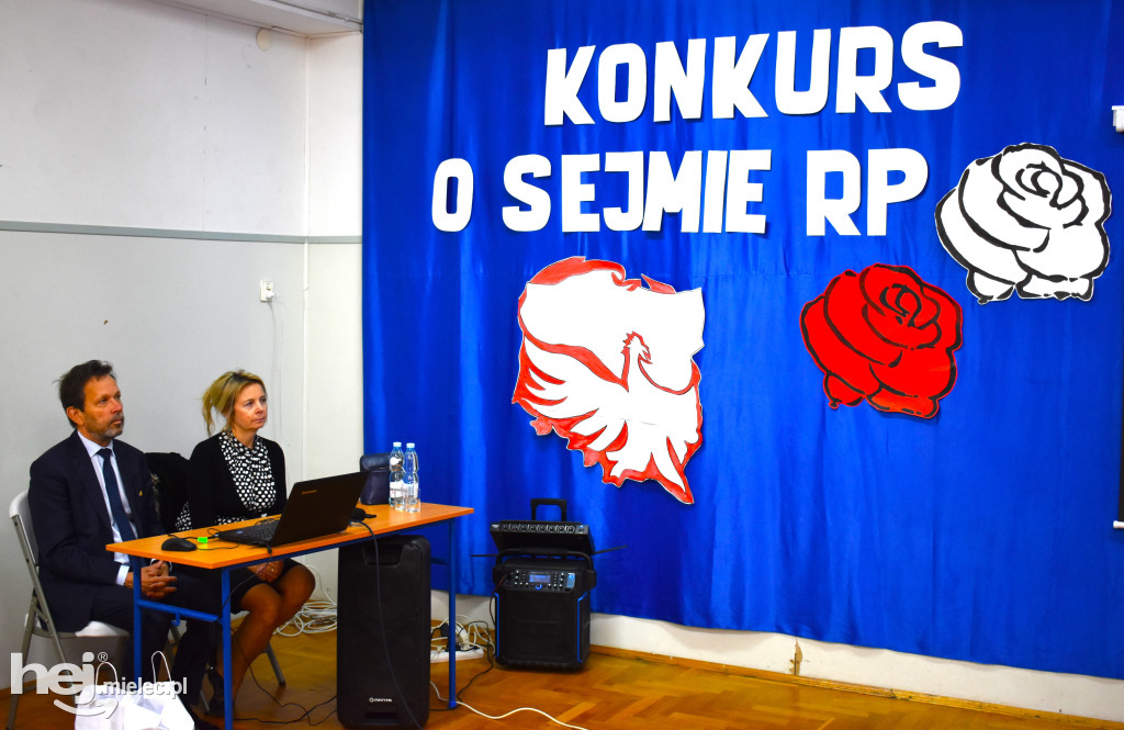 Konkurs z wiedzy o Sejmie RP w Radomyślu Wielkim
