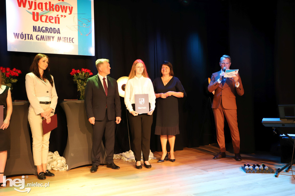 Gala „Wyjątkowy Uczeń” Gminy Mielec