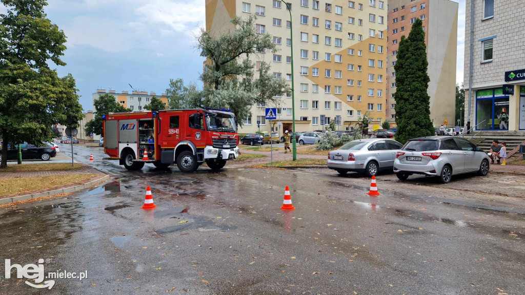 Nawałnica nad Mielcem. Sporo zniszczeń!