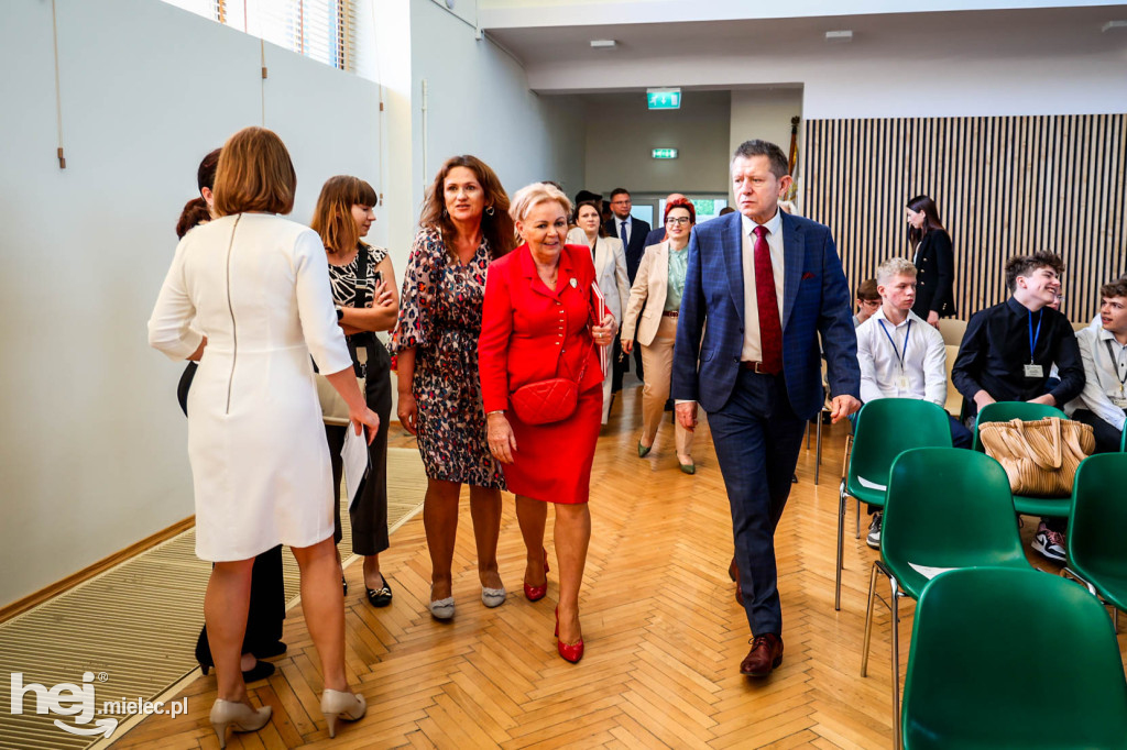 Ministra Barbara Nowacka w Mielcu