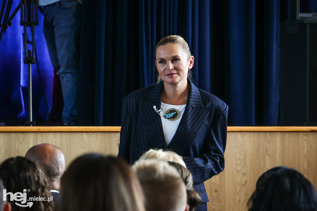 Ministra Barbara Nowacka w Mielcu