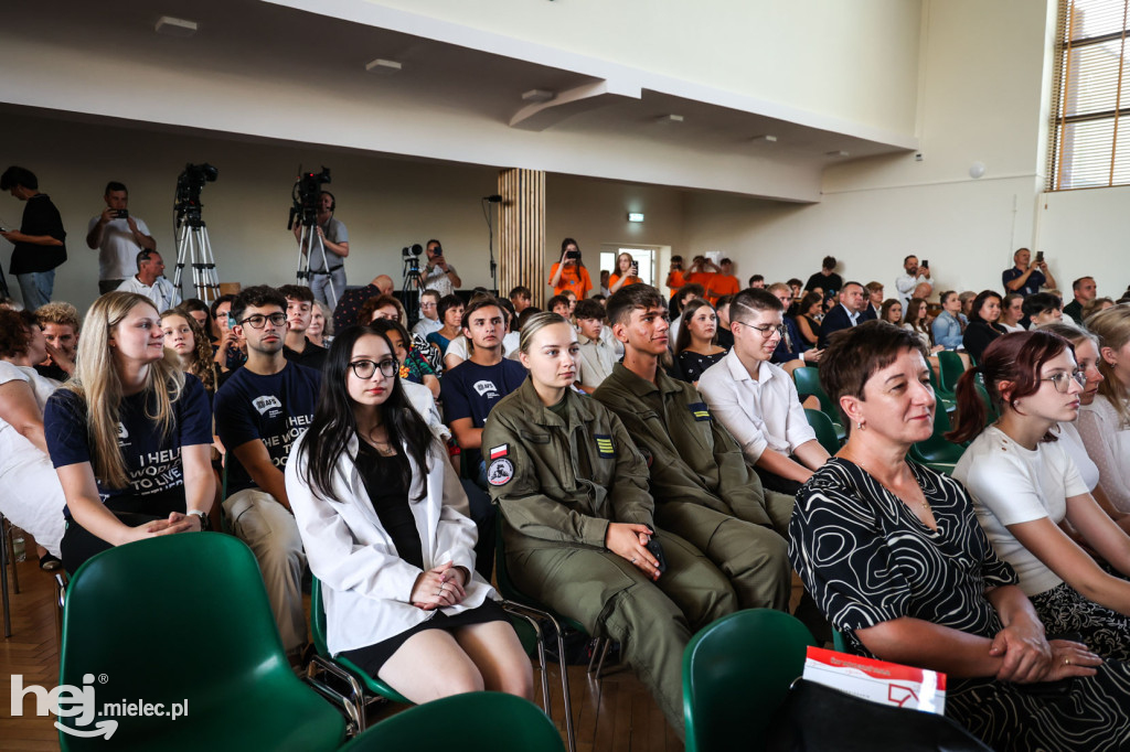 Ministra Barbara Nowacka w Mielcu