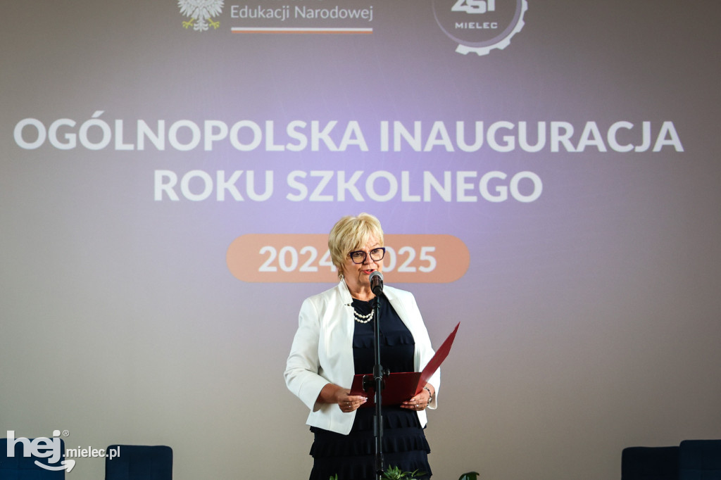 Ministra Barbara Nowacka w Mielcu