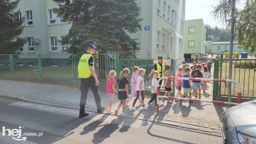 Akcja Policji: Bezpieczna droga do szkoły