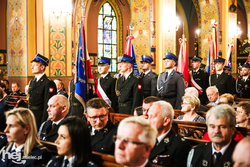 Odpustowa msza dla mundurowych i samorządowców w Chorzelowie