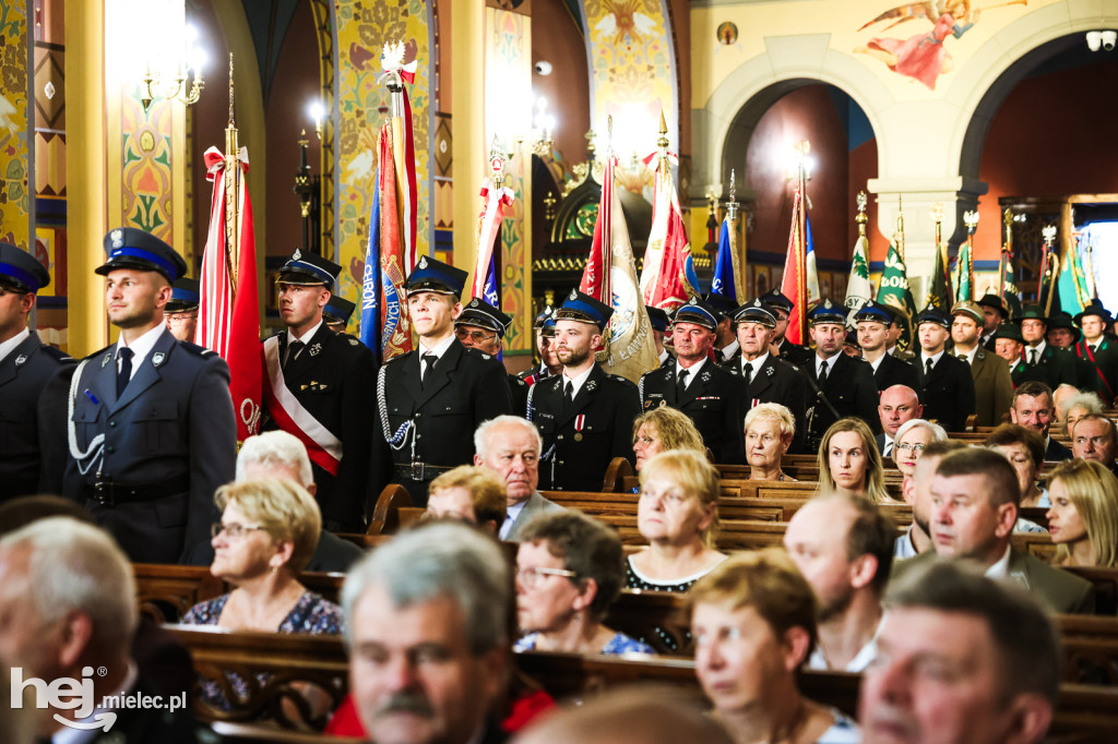 Odpustowa msza dla mundurowych i samorządowców w Chorzelowie