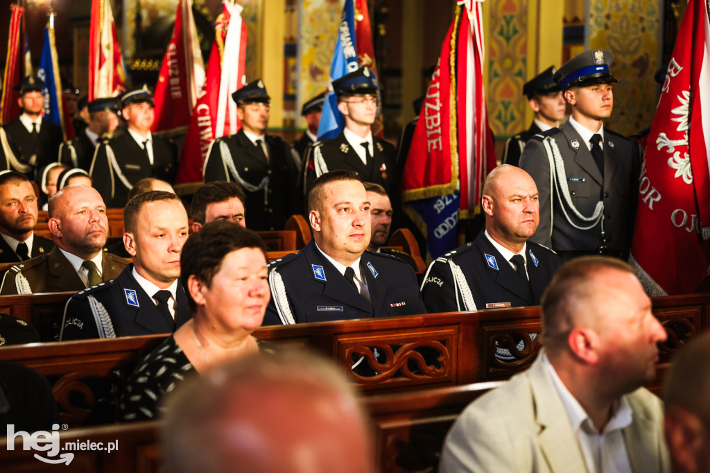 Odpustowa msza dla mundurowych i samorządowców w Chorzelowie