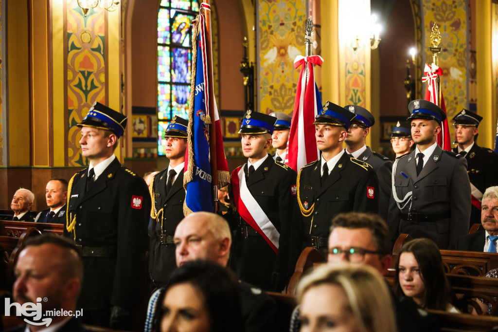 Odpustowa msza dla mundurowych i samorządowców w Chorzelowie