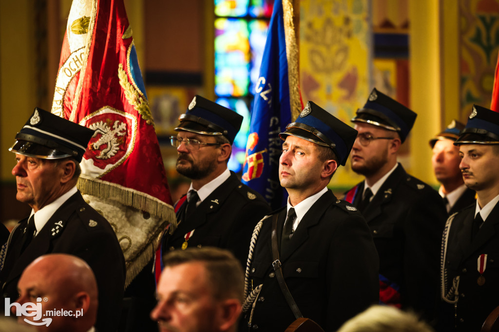 Odpustowa msza dla mundurowych i samorządowców w Chorzelowie