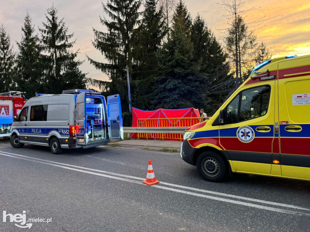 Samochód wpadł do rzeki. Kierowca nie żyje