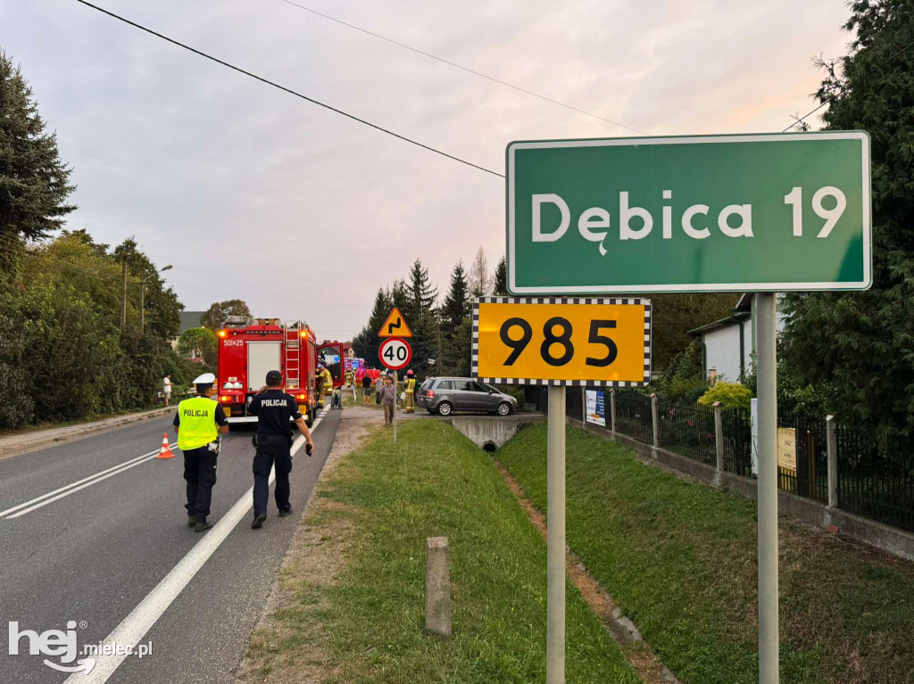 Samochód wpadł do rzeki. Kierowca nie żyje