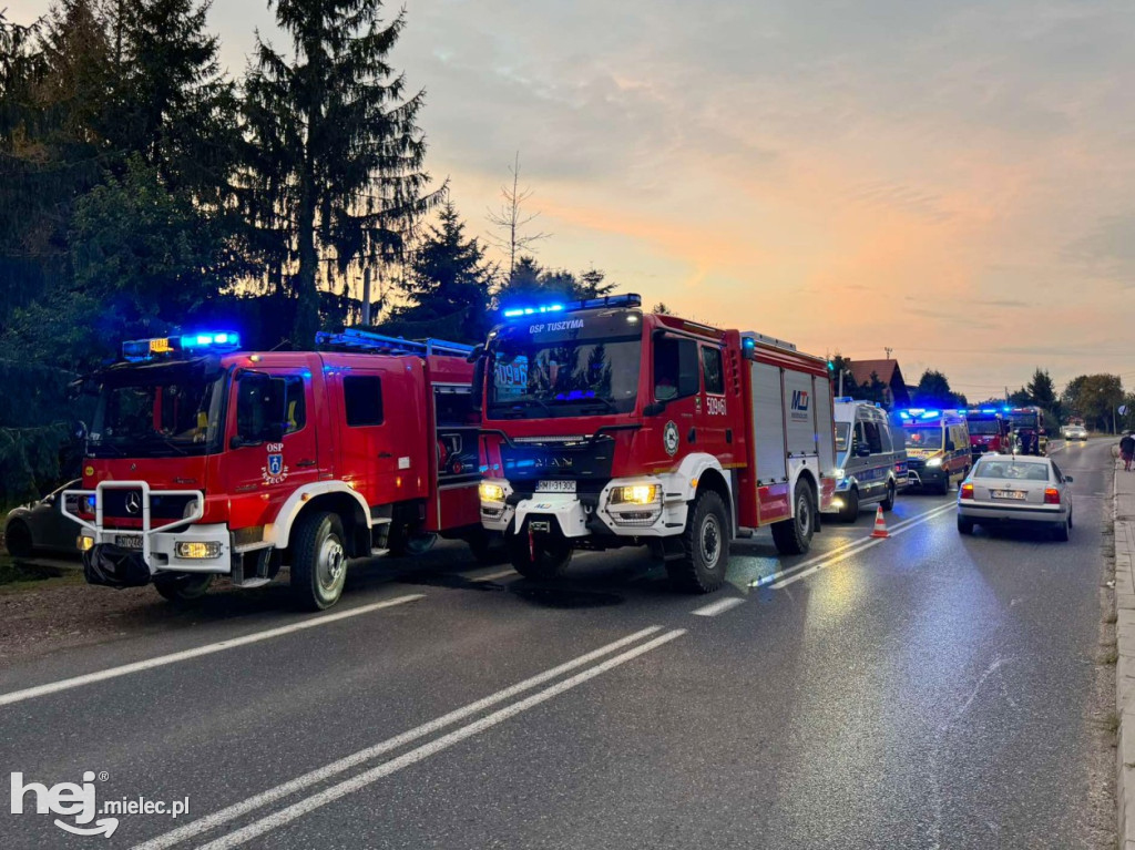 Samochód wpadł do rzeki. Kierowca nie żyje