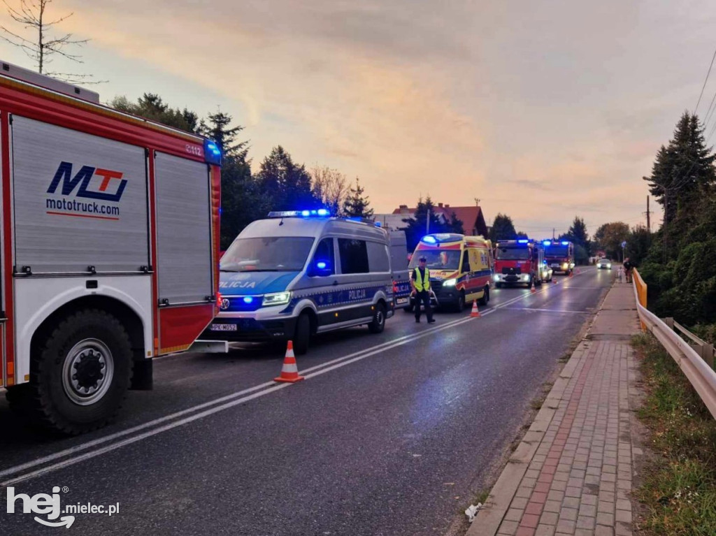 Samochód wpadł do rzeki. Kierowca nie żyje