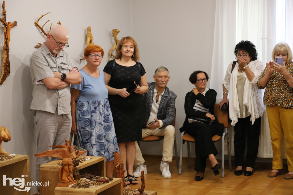 Wernisaż prac Rafała Misiąga w Chorzelowie