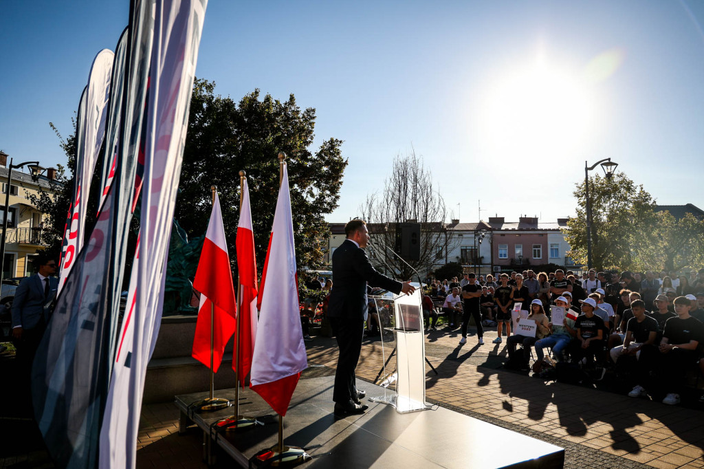 Sławomir Mentzen w Mielcu z nieformalną kampanią prezydencką