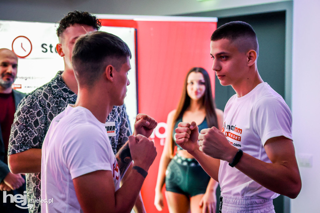 Oficjalne ważenie przed galą Magazimm Boxing Night