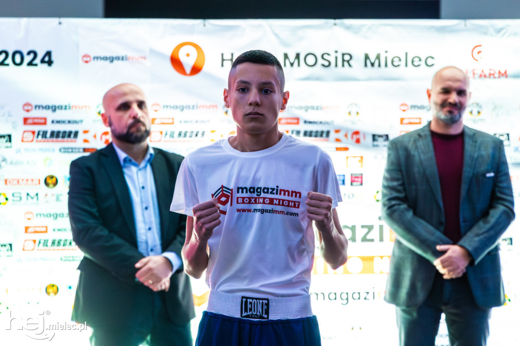 Oficjalne ważenie przed galą Magazimm Boxing Night