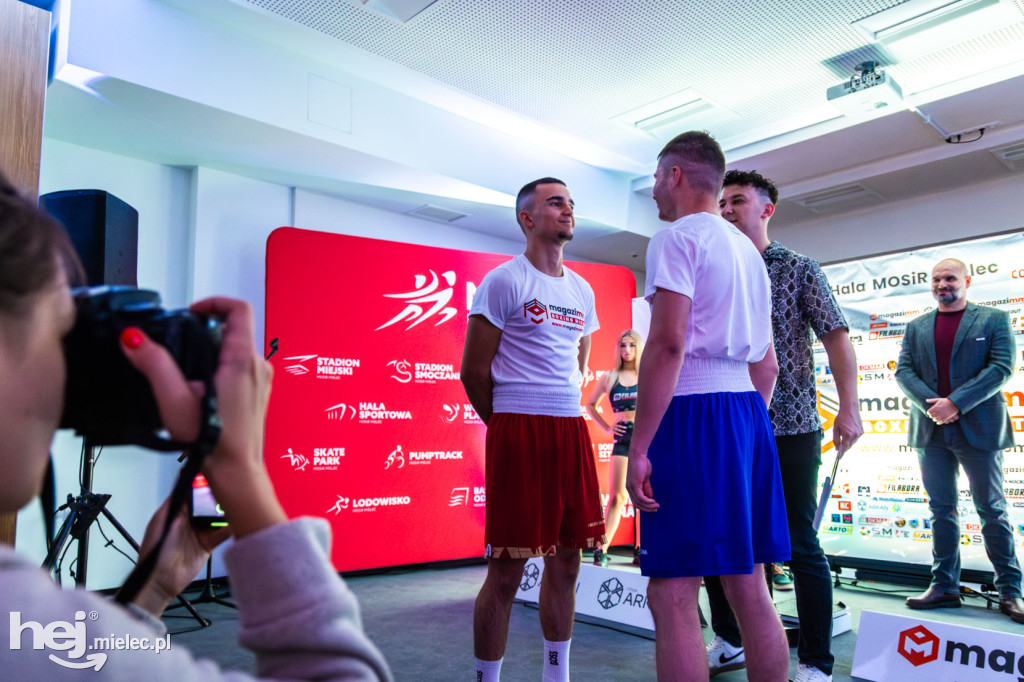 Oficjalne ważenie przed galą Magazimm Boxing Night